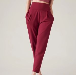 Athleta Elation Pant size XS. Red.